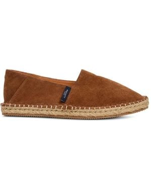Hackett Baywatch Suede Espadrilles - Brown
