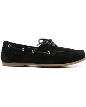 Tom Ford Segelschuhe aus Wildleder - Schwarz
