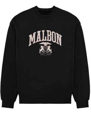 Malbon Golf Graphic Sweater - Black