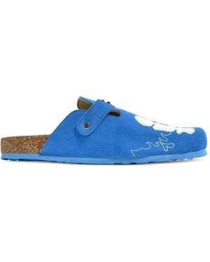 The Edge of Earth™ X Octavious Marks Mules Con Fibbia - Blu