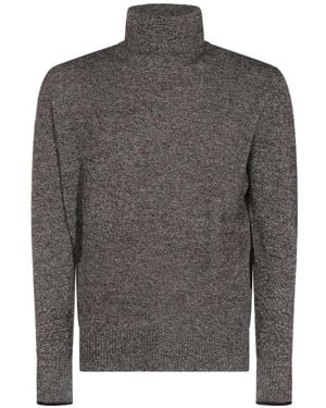 Altea Roll-Neck Sweater - Gray