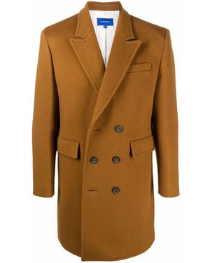 Adererror Double-Breasted Tailored Coat - Brown