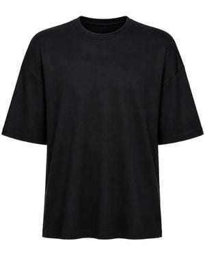 Vince Dropped-Shoulder T-Shirt - Black