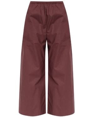 By Malene Birger Luisa Wide-Leg Trousers - Purple
