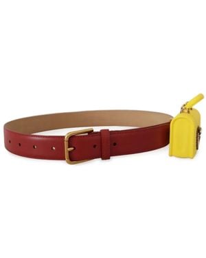 Dolce & Gabbana Bag-Charm Belt - Brown