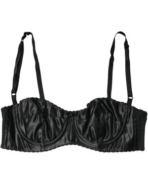 Dolce & Gabbana Underwire Balconette Bra - Black