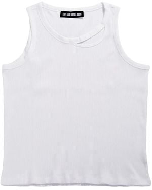 Louis-Gabriel Nouchi Cut-Out Tank Top - White