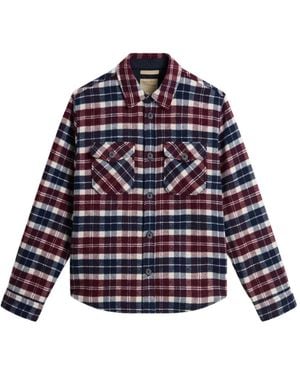 Woolrich Ranger チェック オーバーシャツ - ブルー