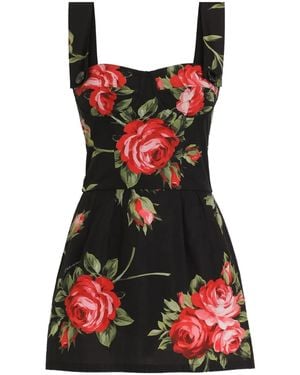 Dolce & Gabbana Short Dresses - Red