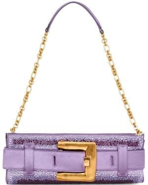 Balmain Anthem ショルダーバッグ - パープル