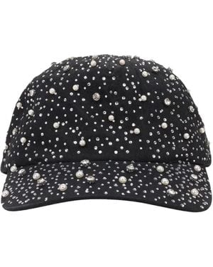 BIRTH OF ROYAL CHILD Casquette À Strass - Noir