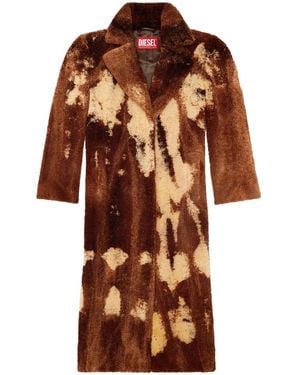 DIESEL W-Illow Coat - Brown
