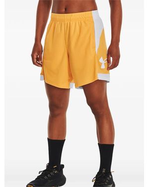 Under Armour Baseline Basketball Shorts - Orange