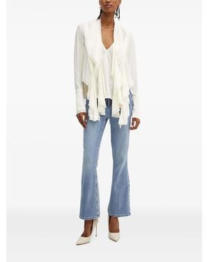 Silvian Heach Drapiertes Top mit Falten - Blau