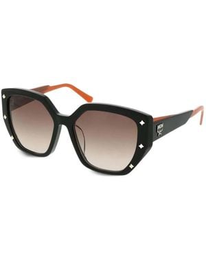 MCM Geometric-Frame Sunglasses - Black
