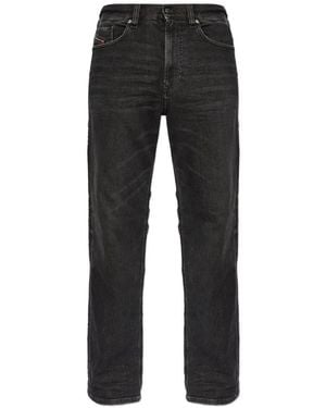 DIESEL D-Reel-Bw Faded-Effect Jeans - Black