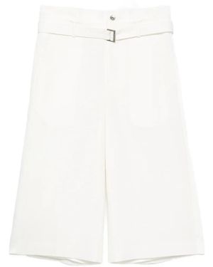 Sacai Belted Trousers - White