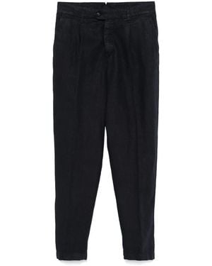 Eleventy Linen Trousers - Blue