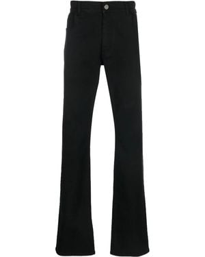 Billionaire Mid-Rise Straight-Leg Jeans - Black