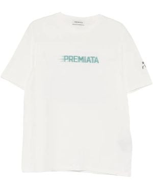 Premiata Graphic-Print T-Shirt - White