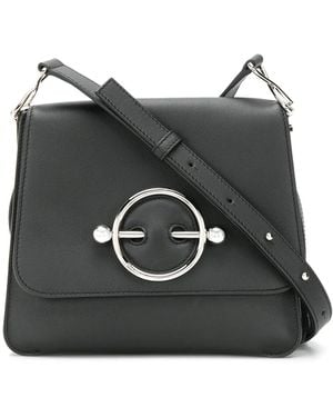 JW Anderson Bandolera Con Disco - Negro