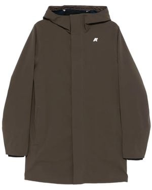 K-Way Marlyn Hooded Jacket - Grey