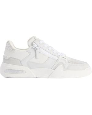 Giuseppe Zanotti Sneakers Mit Reißverschluss - Weiß