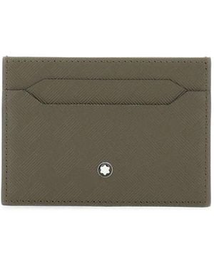 Montblanc Extreme 3.0 Leather Card Holder - Gray