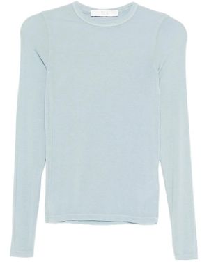 Tela T-Shirt Mit Rundem Ausschnitt - Blau