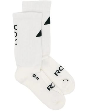 ROA Logo Biofil Socks - White