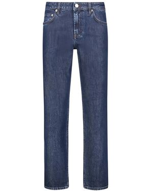 Re-hash Jeans Mit Geradem Bein - Blau