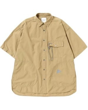 and wander Cordura Ripstop Shirt - Natural
