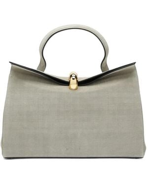 Jacquemus The Valérie Folded Bag - Grey