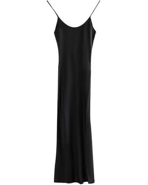 Atelier New York Spaghetti-Strap Dress - Black