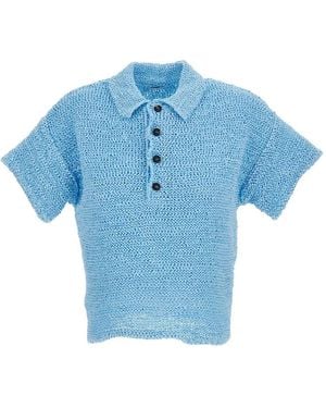 Haikure Merle Polo Shirt - Azul