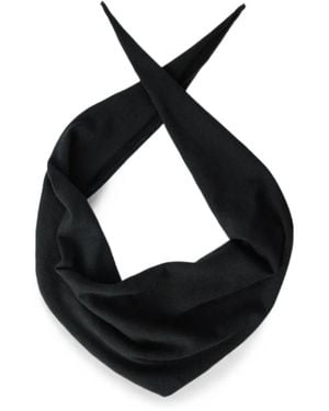 Lemaire Triangular Scarf - Black