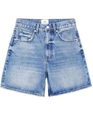 Anine Bing "Heath" Short - Blue