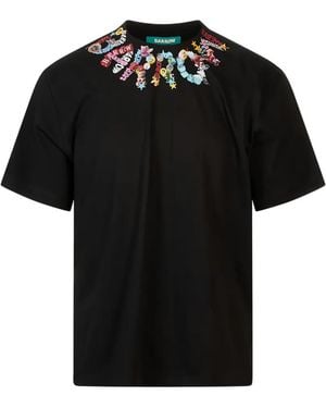 Barrow T-Shirt Met Print - Zwart
