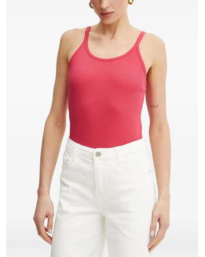 Pinko Ribbed Tank Top - Red