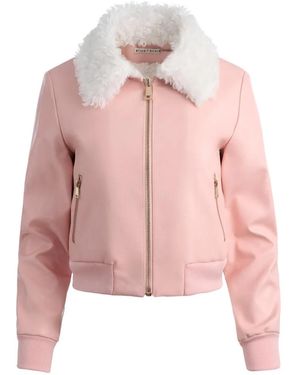 Alice + Olivia Collar Jacket - Pink