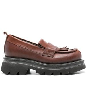 Moma Tassel-Detail Loafers - Brown
