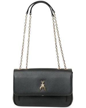 Patrizia Pepe Sac Porté Épaule À Plaque Logo - White
