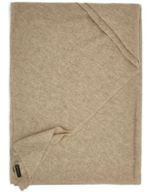 Faliero Sarti Adeli Fine-Knit Cashmere Scarf - Natural