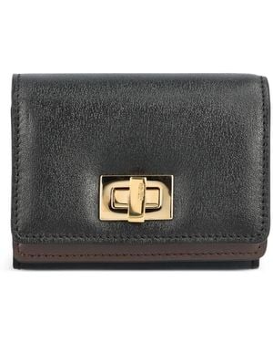 Fendi Small Way Trifold Wallet - Gray
