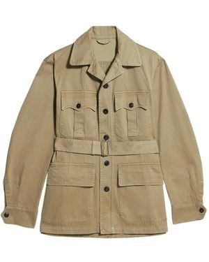 Fortela Belted Jacket - Natural