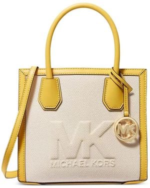 Michael Kors Medium Mercer Tote Bag - Metallic