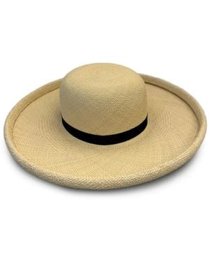 Loro Piana Georgia Panama Hat - Metallic