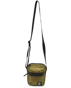 Stone Island Logo-Patch Messenger Bag - Multicolour