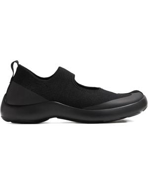 Tabi Footwear Zapatillas con puntera abierta - Negro