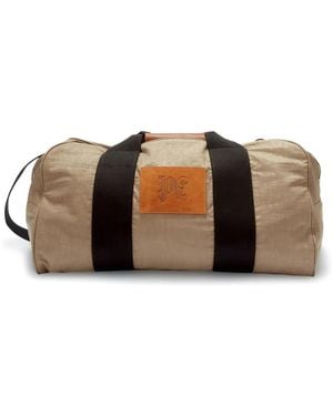 Palm Angels Logo-Patch Holdall Bag - Brown